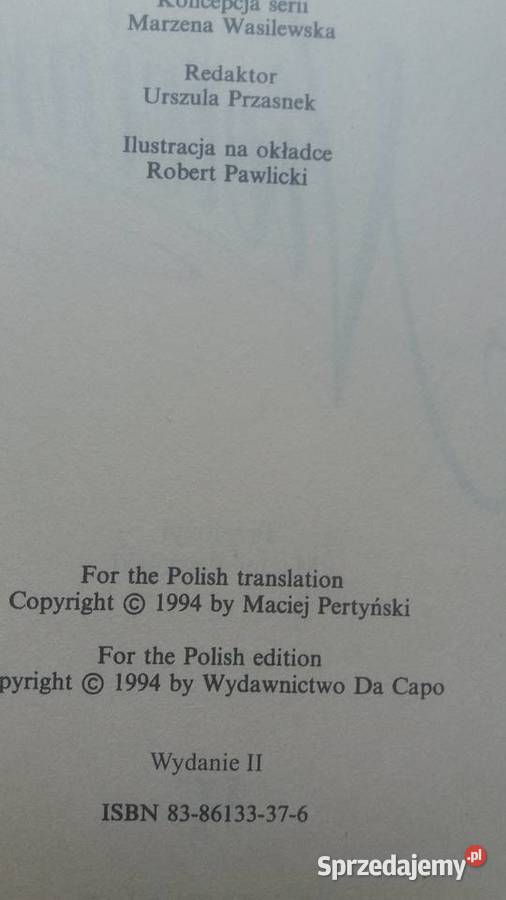 Niewinna książka Johansen antykwaryczne Warszawa