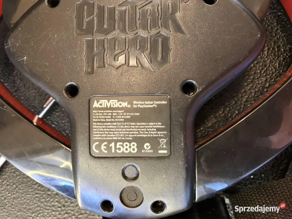 GUITAR HERO Warriors Of Rock Gitara 3 Activision Warszawa