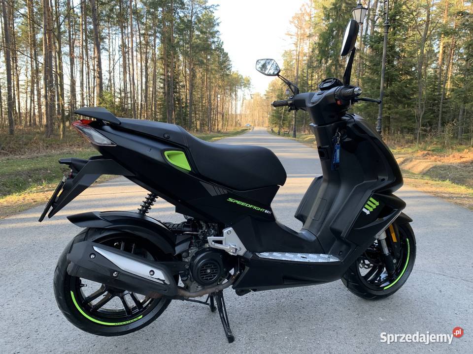 Peugeot Speedfight 4 Nowy Model LED 2019r Dark Motoryzacja Kielce