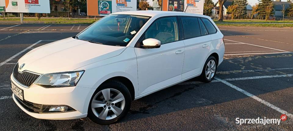 SKODA fabia 12 salon polska 2017r autoalarm Łódź