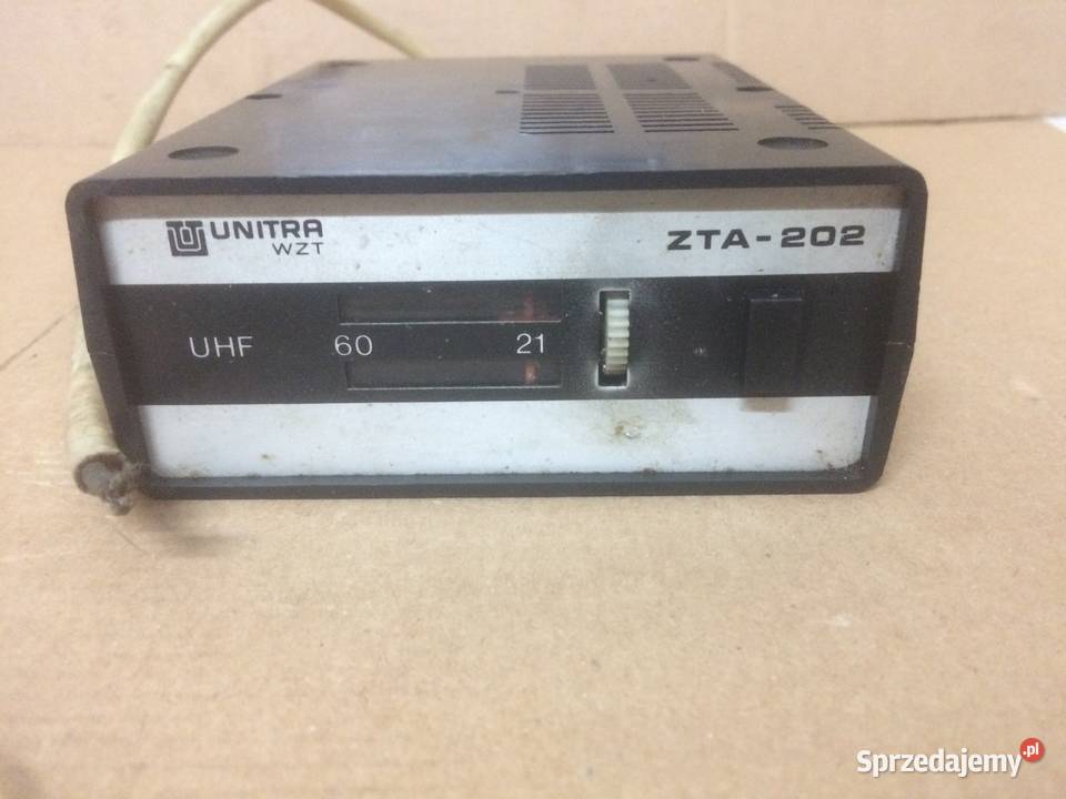 UNITRA WZT ZTA-202 ZTA 202 UHF adaptor przystawka adapter