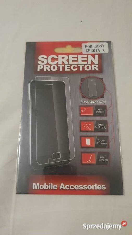 Szkło hartowane do telefonów Xperia Z Mikołów sprzedam