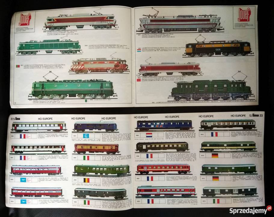 Katalog modeli kolejek Jouef i Lima Pozostałe Warszawa