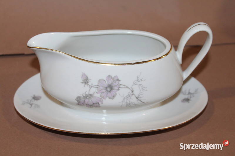 Serwis obiadowy w kwiaty MZ Czechoslovakia 104 zachodniopomorskie