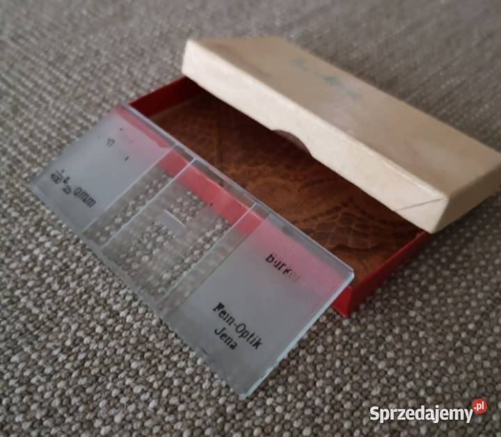 Oryginalna szklana Komora BrkeraFeinOptik Jena Katowice