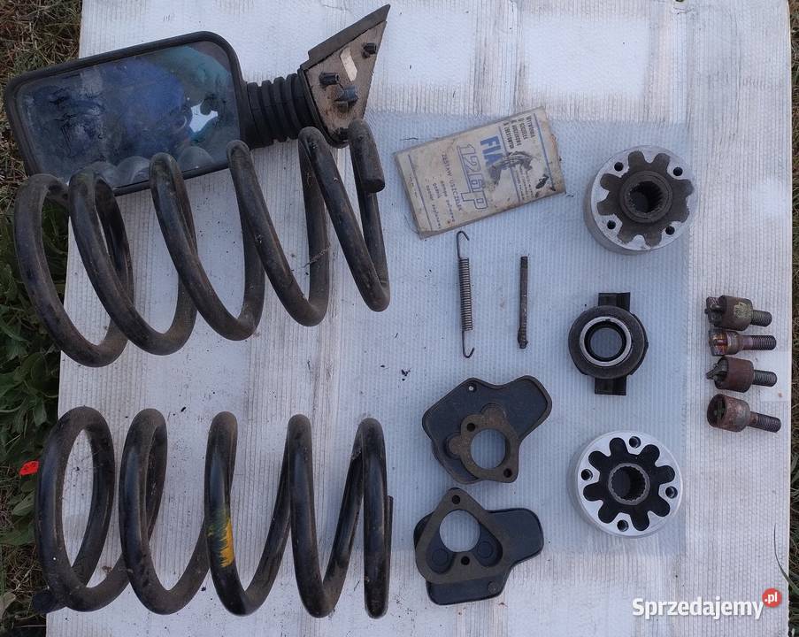 Części maluch fiat 126p gaźnik sprężyny hamulce Dąbrowa Górnicza