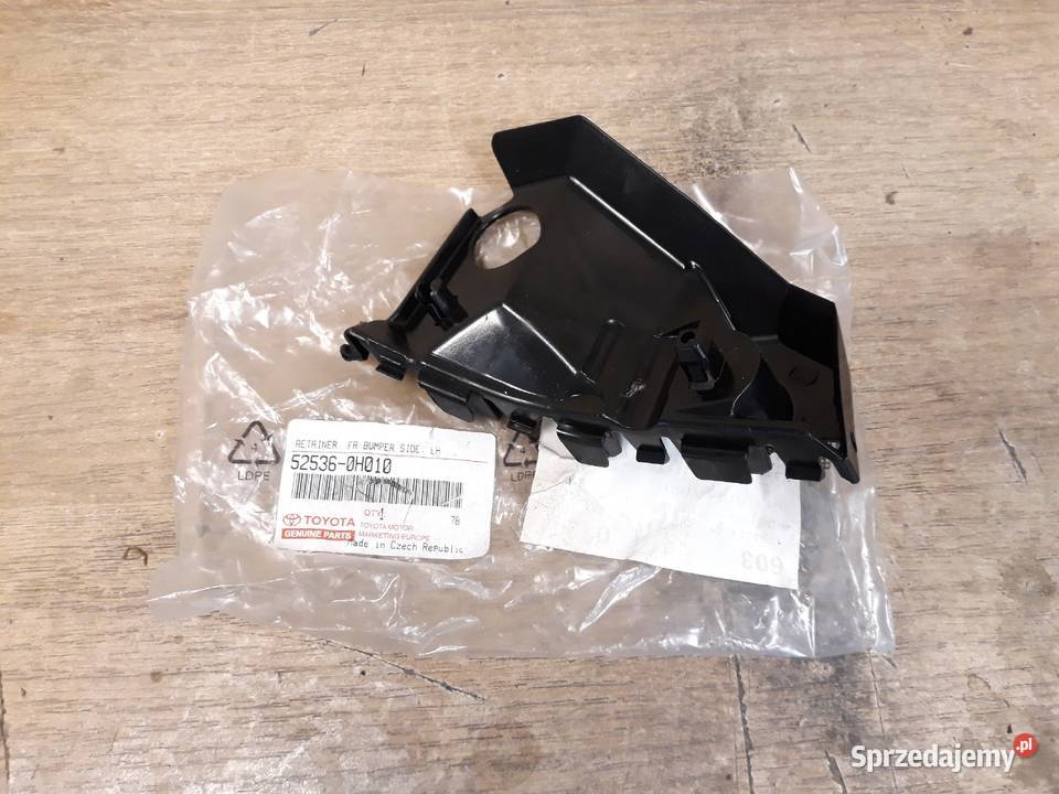 TOYOTA AYGO ŚLIZG LEWY ZDERZAKA PRZÓD 525360H010