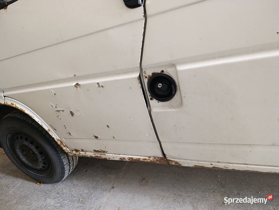 Volkswagen T4 uszkodzony biały łódzkie