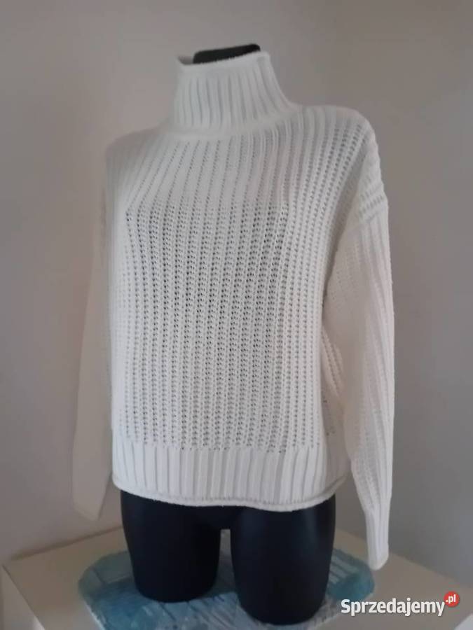 Sweter z golfem oversize długi Warszawa