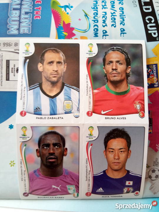 2014 FIFA Worlds Cup Brasil album na mundial Dąbrowa Górnicza