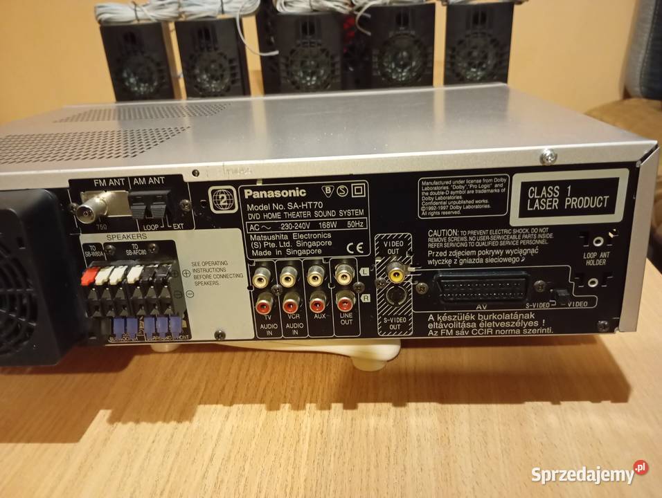 Panasonic SAHT 70 amplituner Kędzierzyn-Koźle