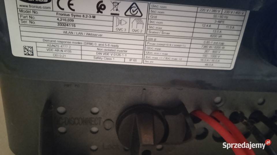Fronius Symo 823 M 82 Kw falownik inwerter Lublin