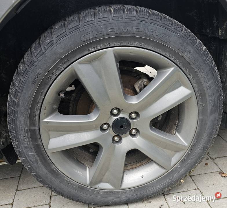 Koła Subaru outback 17 opony zimowe sprzedam