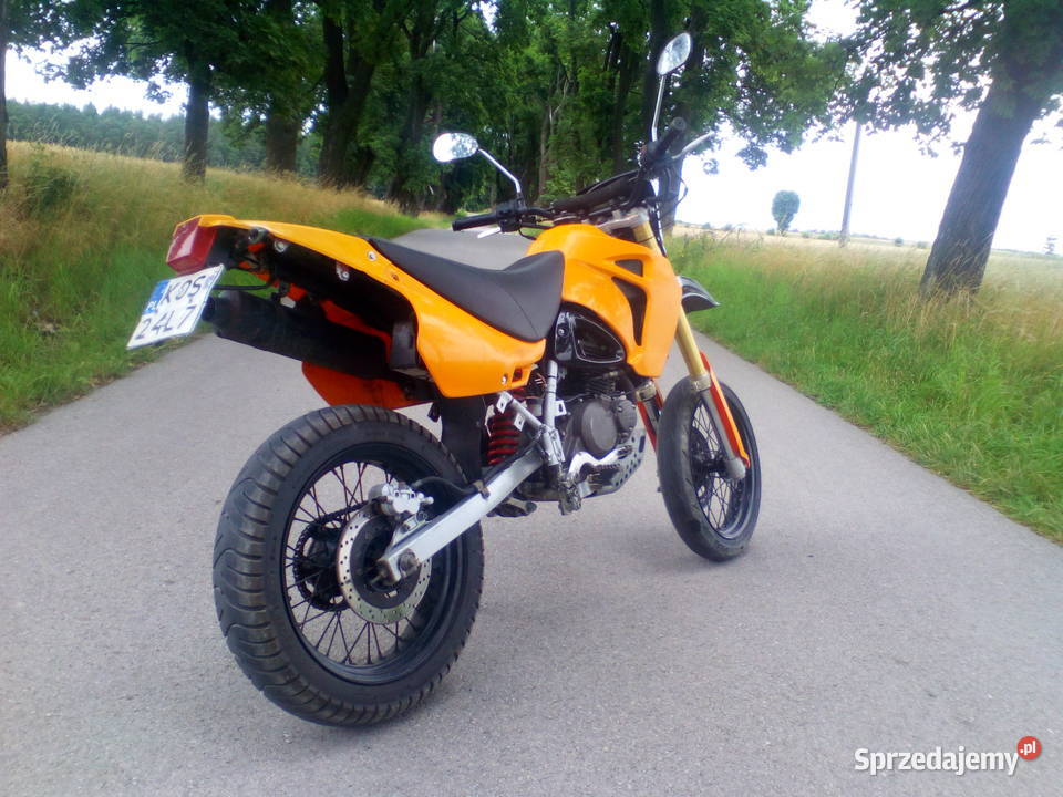 HYOSUNG XRX 125 SUPERMOTO 125 Dużo zdjęć enduro Motoryzacja Sędziszów