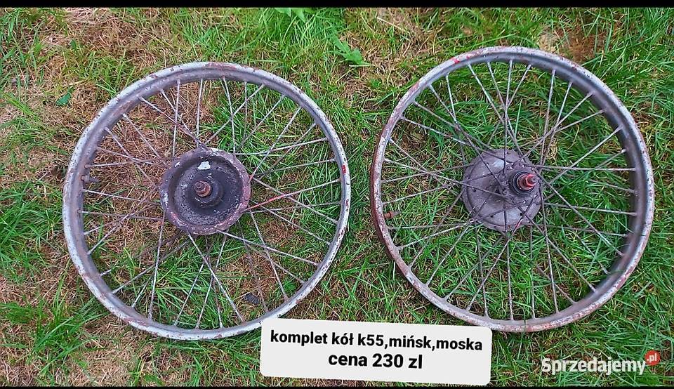 Komplet kół k55 mińsk Hrubieszów sprzedam