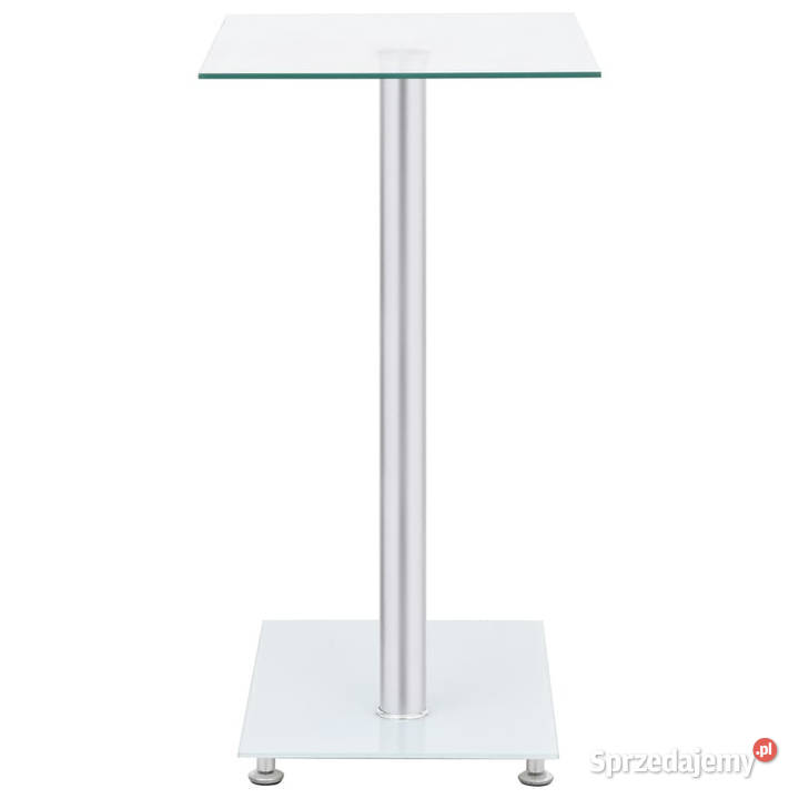 Stolik w kształcie U 45x30x58 przezroczyste mazowieckie