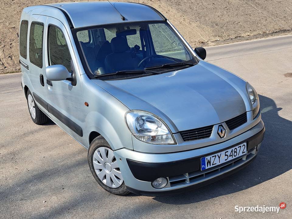 Sprzedam ładne Renault kangoo lift 16 benzyna automatyczna Żyrardów