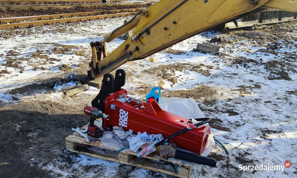 Młot hydrauliczny wyburzeniowy SOCOMEC DMS 300 zachodniopomorskie Koszalin
