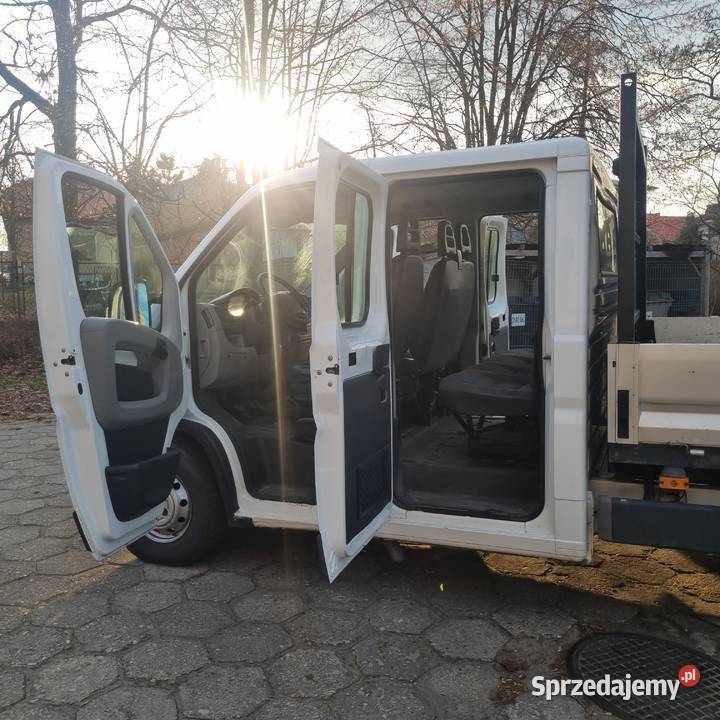 Citroen Jumper 30160 7 OSÓB Skrzynia Brygadówka Rok produkcji 2010 śląskie