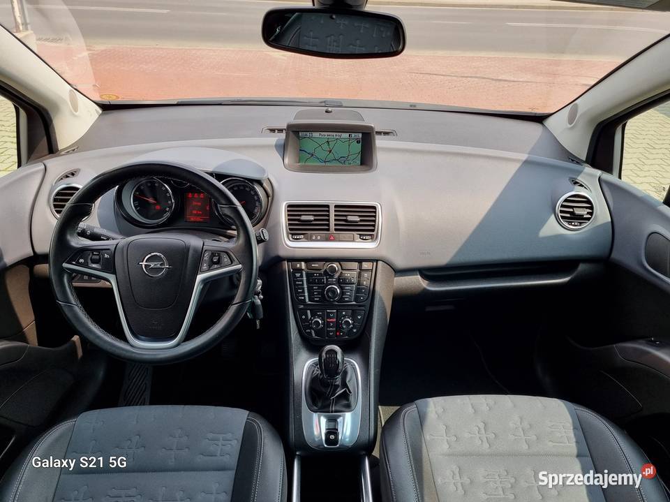 Opel Meriva B 14 TURBO 120 półskóry nawigacja Zarejestrowany w Polsce mazowieckie