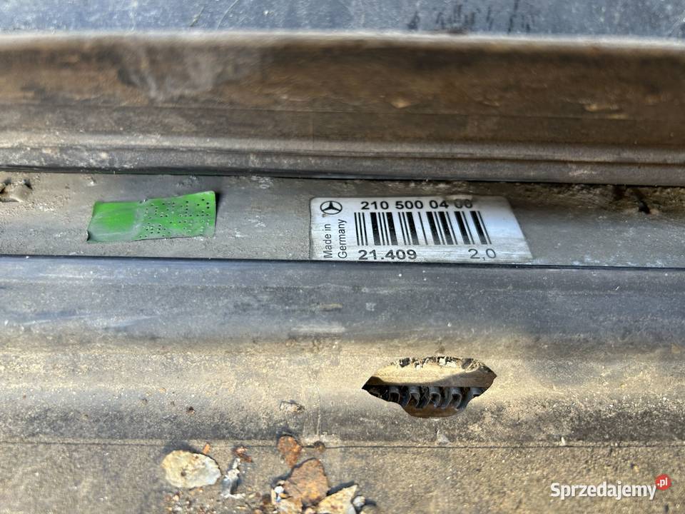 Mercedes W210 29 Wzmocnienie Przednie Pas dolnośląskie Bolesławiec sprzedam