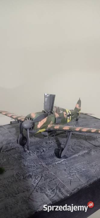Diorama 148 Fw 190 A6 Złotniki Kujawskie