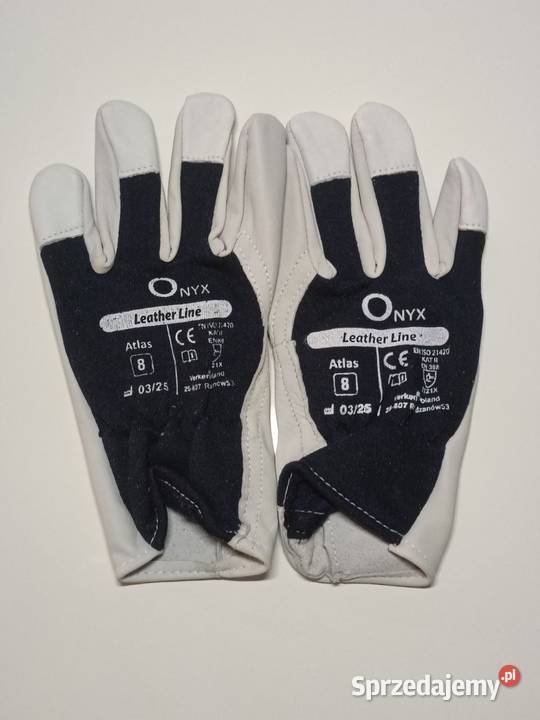 Rękawice robocze ATLAS z miękiej skóry koziej Radom