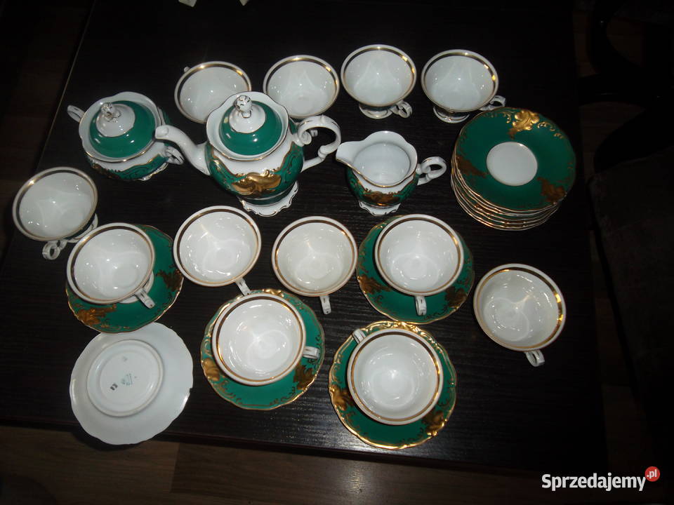 porcelana sygWawel zestaw śniadaniowy 12 osób Antyki, Sztuka, Kolekcje dolnośląskie Wałbrzych