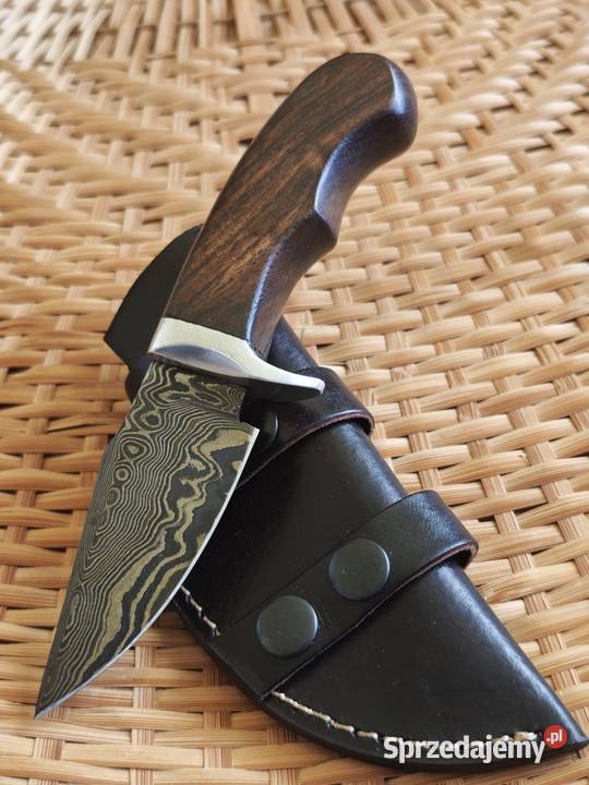 Nóż myśliwski damast 94 Custom świętokrzyskie Busko-Zdrój