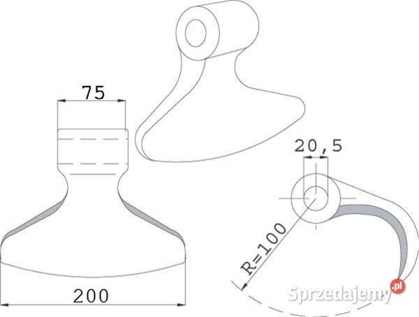 Nóż bijaka Perfect CK4705 Kamionna