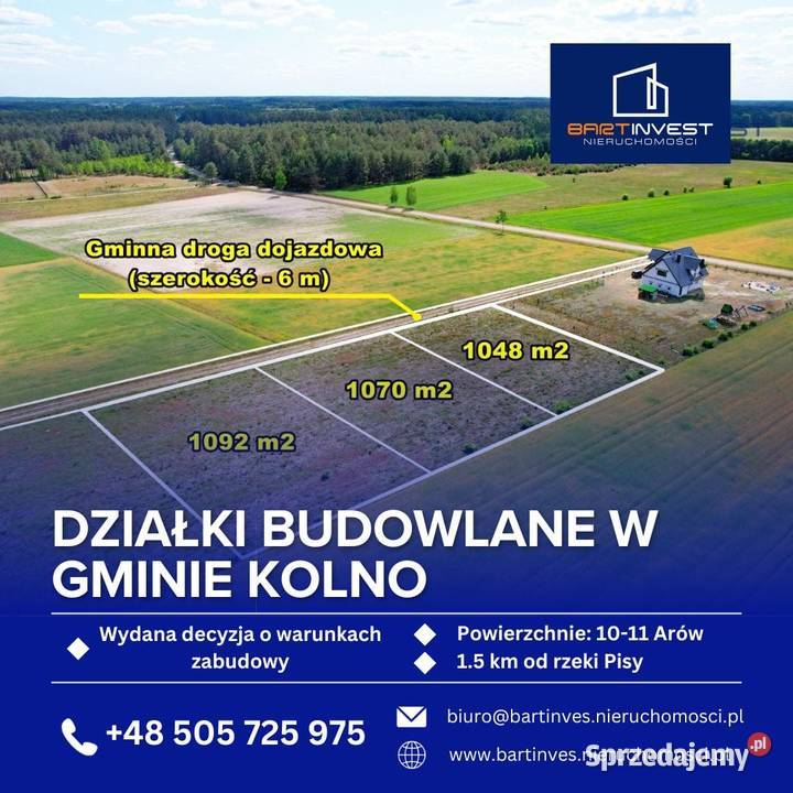 Ostatnia działka w gminie Kolno Gietki
