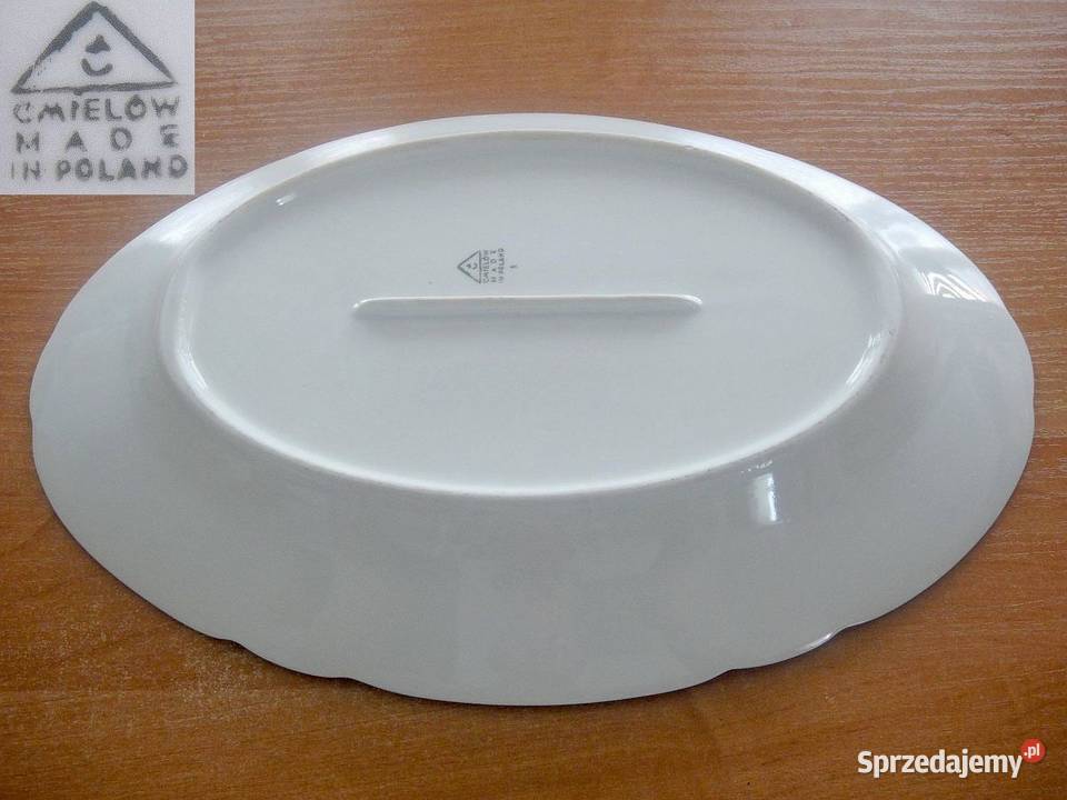 Półmisek owalny porcelanowy Ćmielów długość 335 Kielce sprzedam