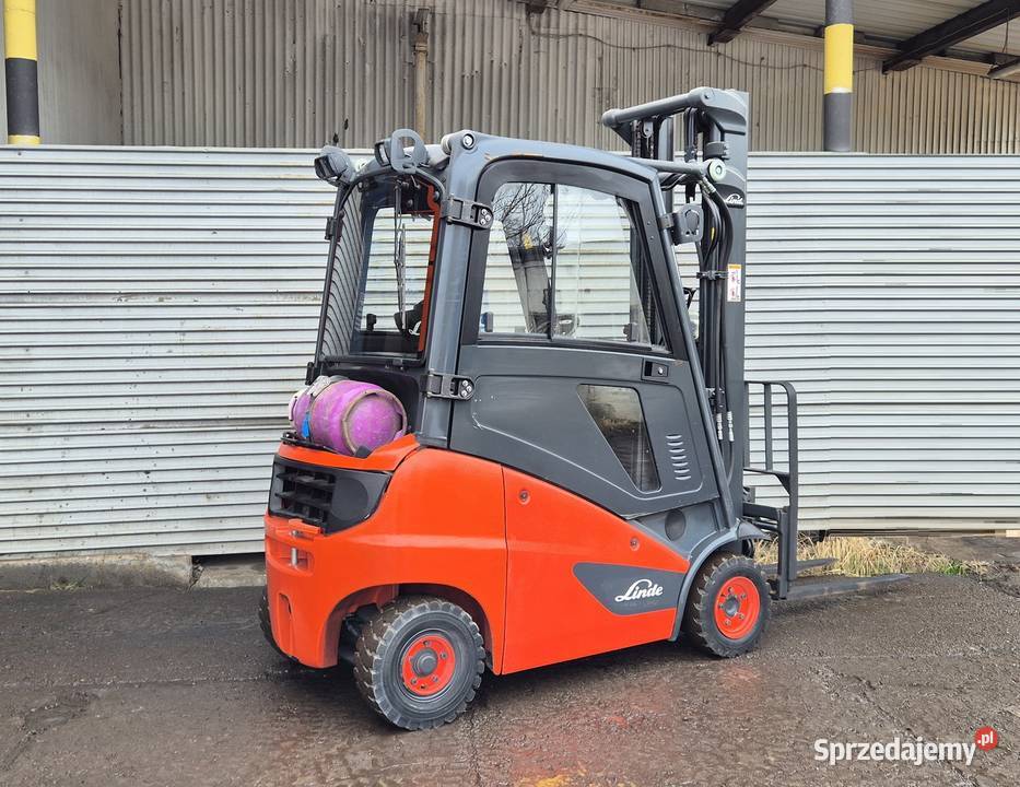 Linde H16 TRIPLEX 545 2019r kabina wózek widłowy Rybnik sprzedam