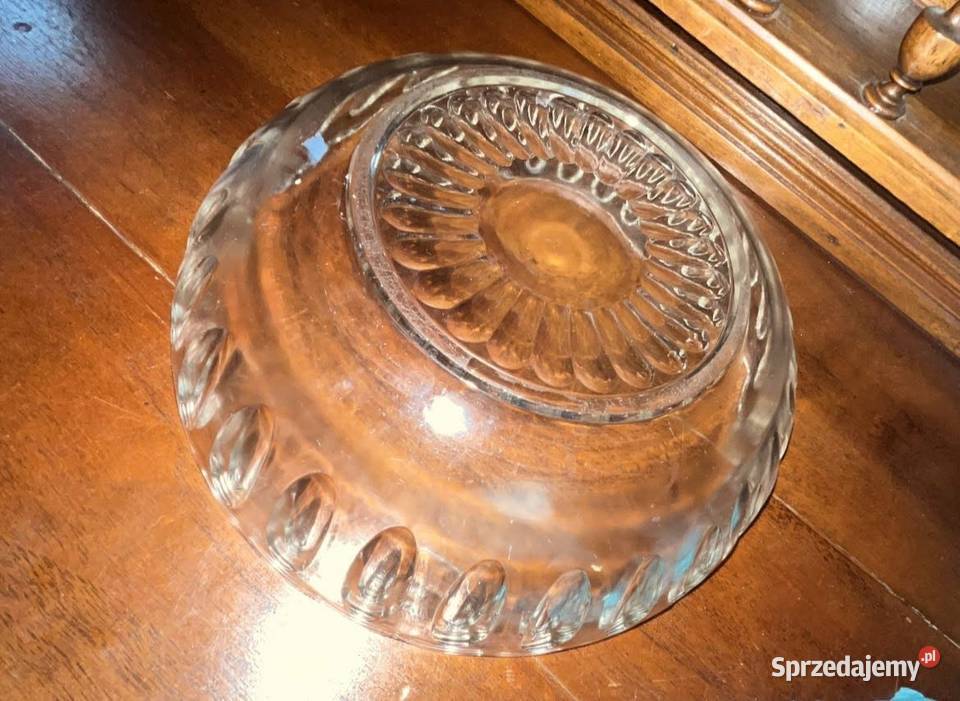 Salaterka miska owocarka To szkło Wzór to owalne pomorskie Gdańsk