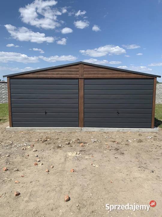 Garaże blaszane PREMIUM każdy wymiar garaży Włocławek