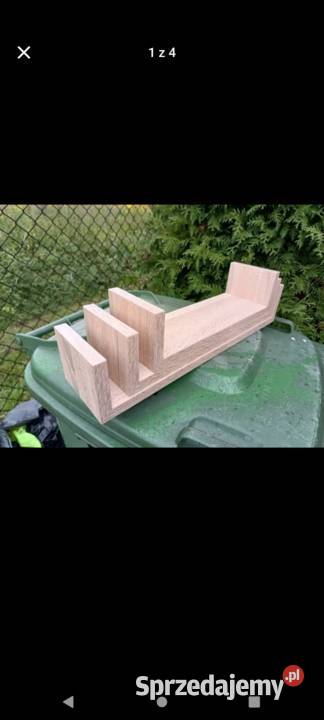 Zestaw 3 półek na ścianę dąb sonoma Jaktorów