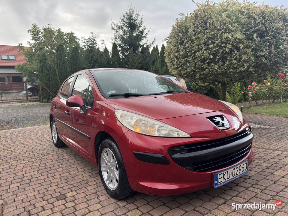 Peugeot 207 14 benzyna klimatyzacja Alu zadbany 207 Krośniewice