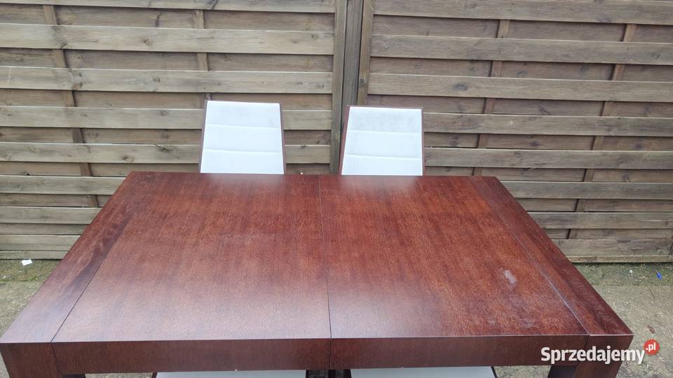 Komplet Paged stół rozkładany Cuba 4 krzesła Warszawa