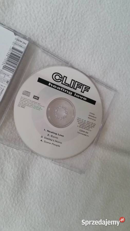 Cliff Richard Healing Love 1993 EMI CD single lubelskie Puławy