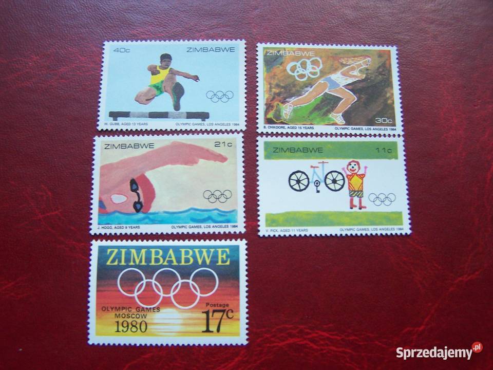 ZIimbabwe 1984 MNH Sport Olimpiada Los Angeles śląskie Tychy
