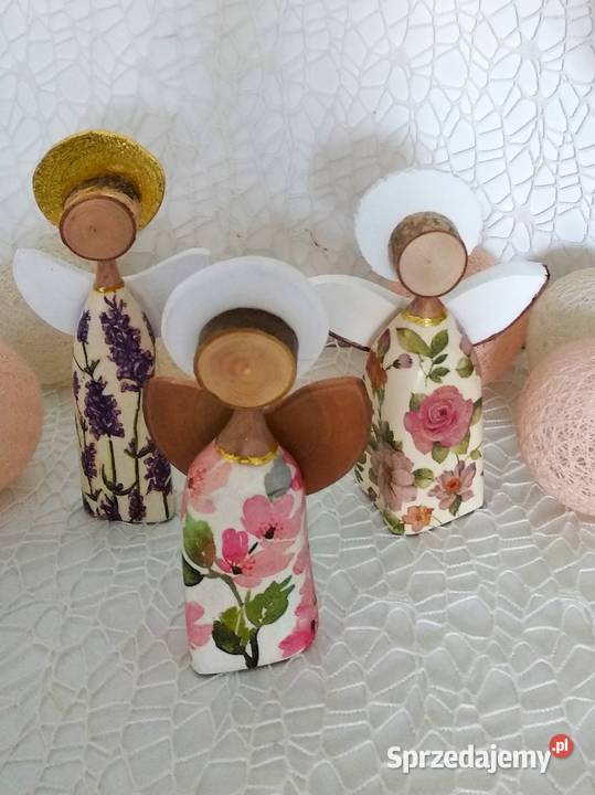 Zestaw trzech aniołków w prezentowym pudełku Wrocław