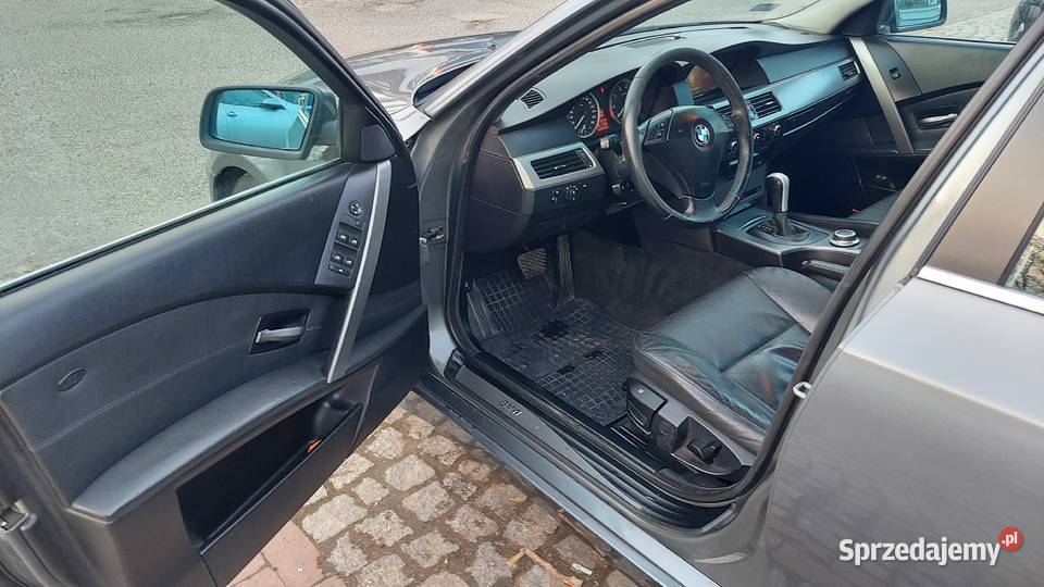 BMW seria 5 E60 25 LPG 2006r sedan zamiana mazowieckie Nur sprzedam