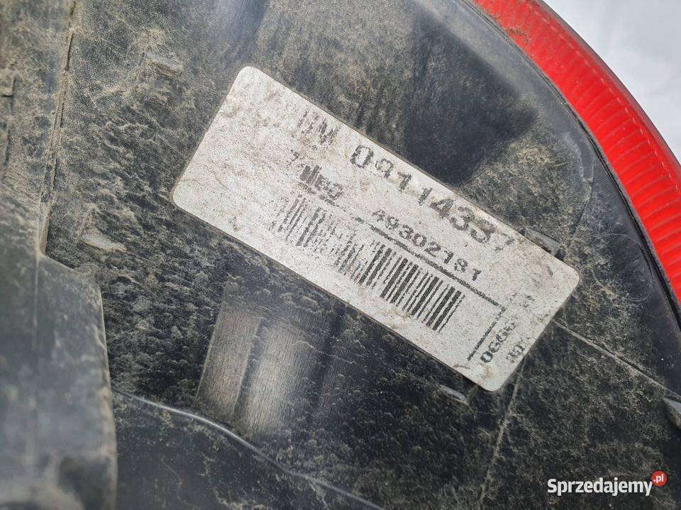 LAMPA PRAWA TYŁ OPEL CORSA C 09114337 Lipno