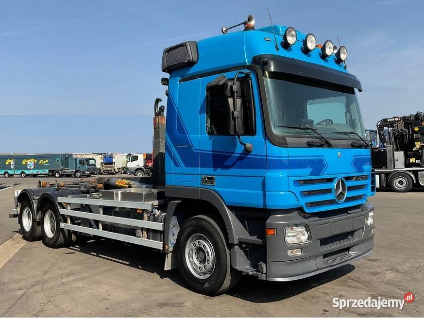 Hakowiec 6x2 do kontenerow Mercedes Actros 2544 eur 5 Warszawa -  