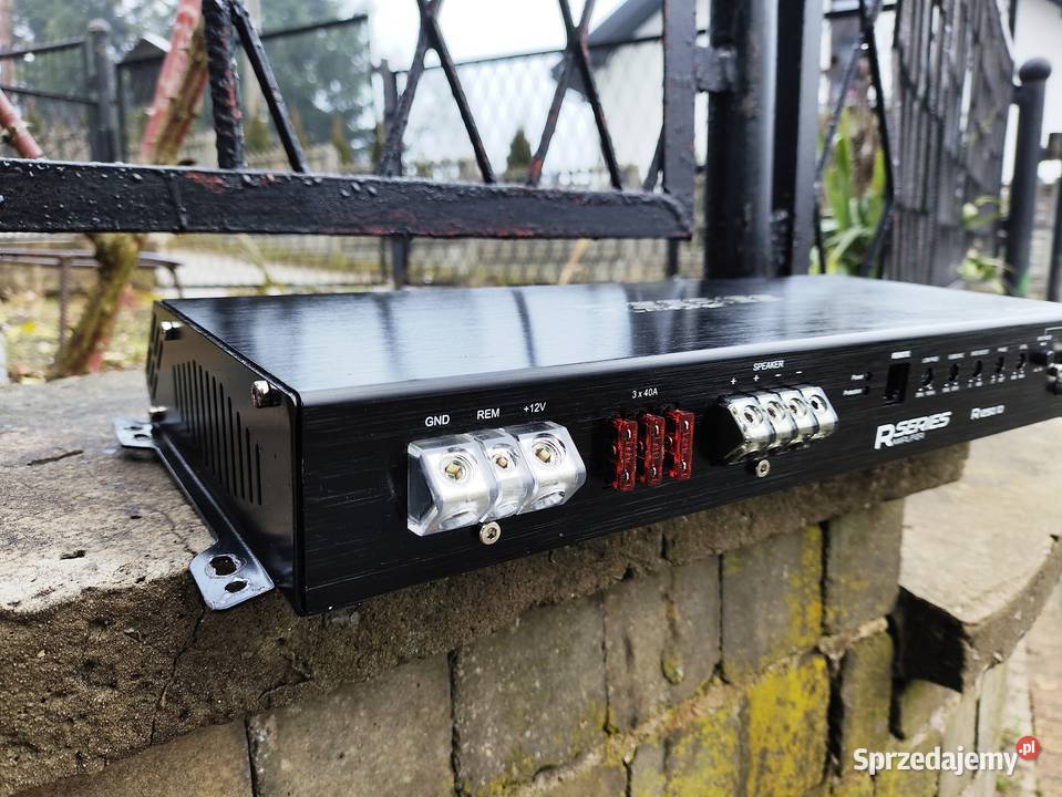 Wzmacniacz samochodowy 1 kanałowy monoblok Audio Ilość kanałów 1 Niegowonice