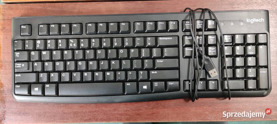 Klawiatury przewodowe Logitech i myszki Dell Warszawa