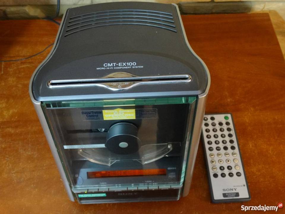 Wieża Sony CMTEX100 pilot mocna i sprawna Jasło