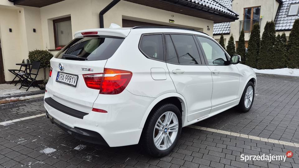 BMW X3 F25 M PAKIET Piękna automat dobrze Kraków sprzedam
