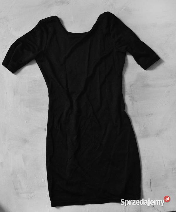 mała czarna sukienka z odkrytymi plecami S mazowieckie Warszawa