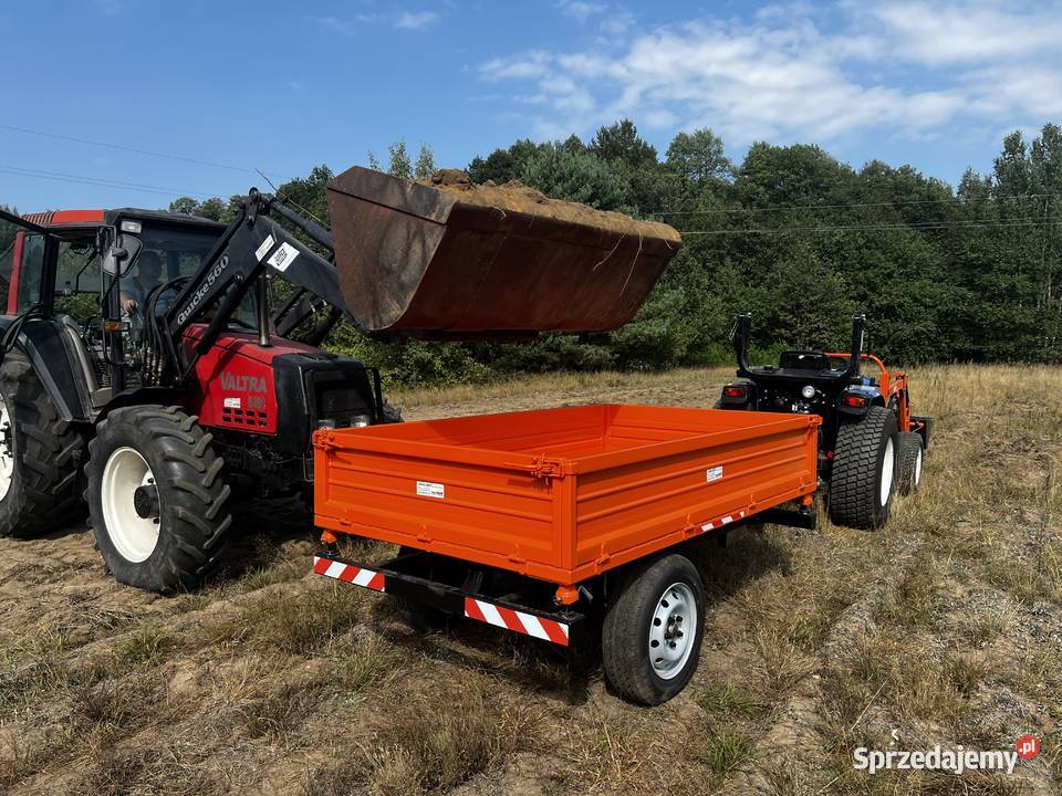 Przyczepa Wywrotka 3Stronna Ładownosc 1520 T Nowy Targ